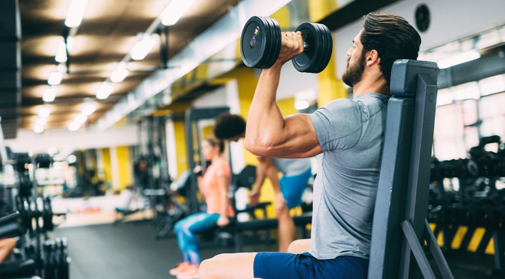 The Dumbbell Shoulder Workout For Greater Upper-Body Strength The Dumbbell Shoulder Workout For Greater Upper-Body Strength