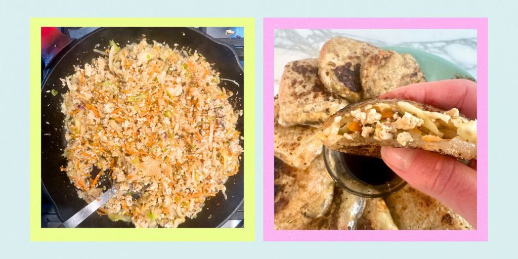 This Fiber-Rich, Protein-Packed Snack Is the Very Best Way to Use Up Leftover Veggies